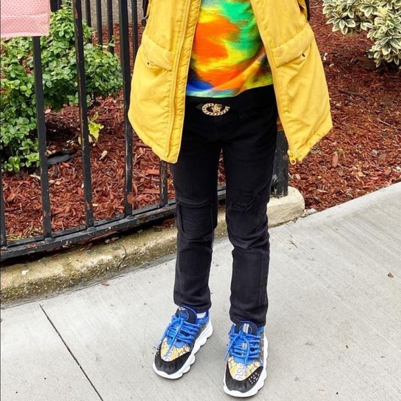 💯% authentic ❤️versace sneaker perfect like brand new with box - Picture 6 of 11